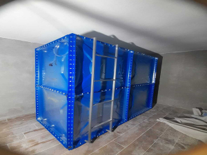 5 Ton İçten Kaplamalı Termoplastik Modüler Su Deposu